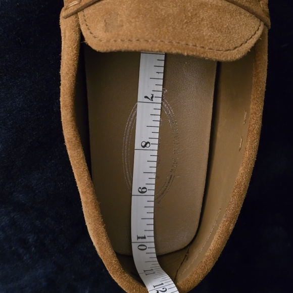 Tod's Vintage Penny Men's Suede Slip-On Loafers Size 6 Men, Size 9 Women - Picture 11 of 11